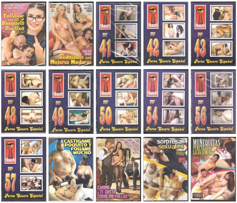 PACK DE 150 DVD'S HETERO - 240205 