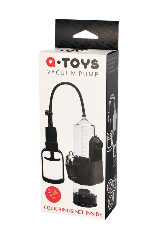 A-TOYS Bomba de vacio con vibración 
